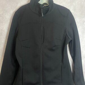 Mondetta Large black active wear zip up jacket